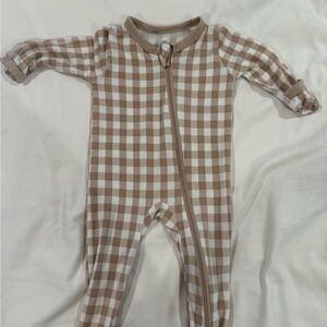 Kyte BABY - Gingham Bisque